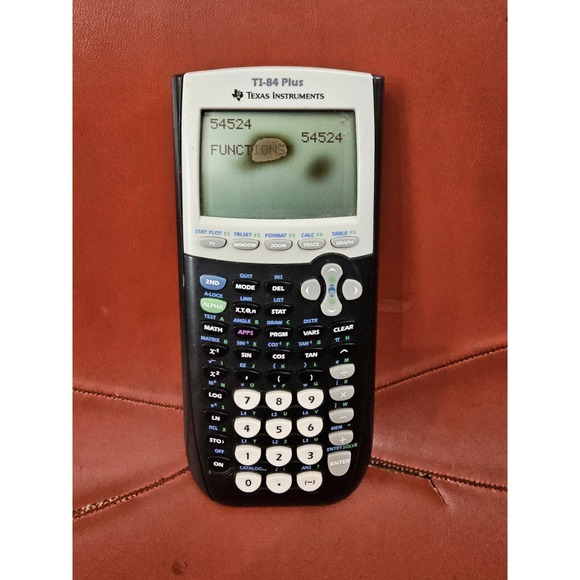 Texas Instruments Other - Texas Instruments TI-84 Plus Graphing‎ Calculator Black Working With Bad Screen